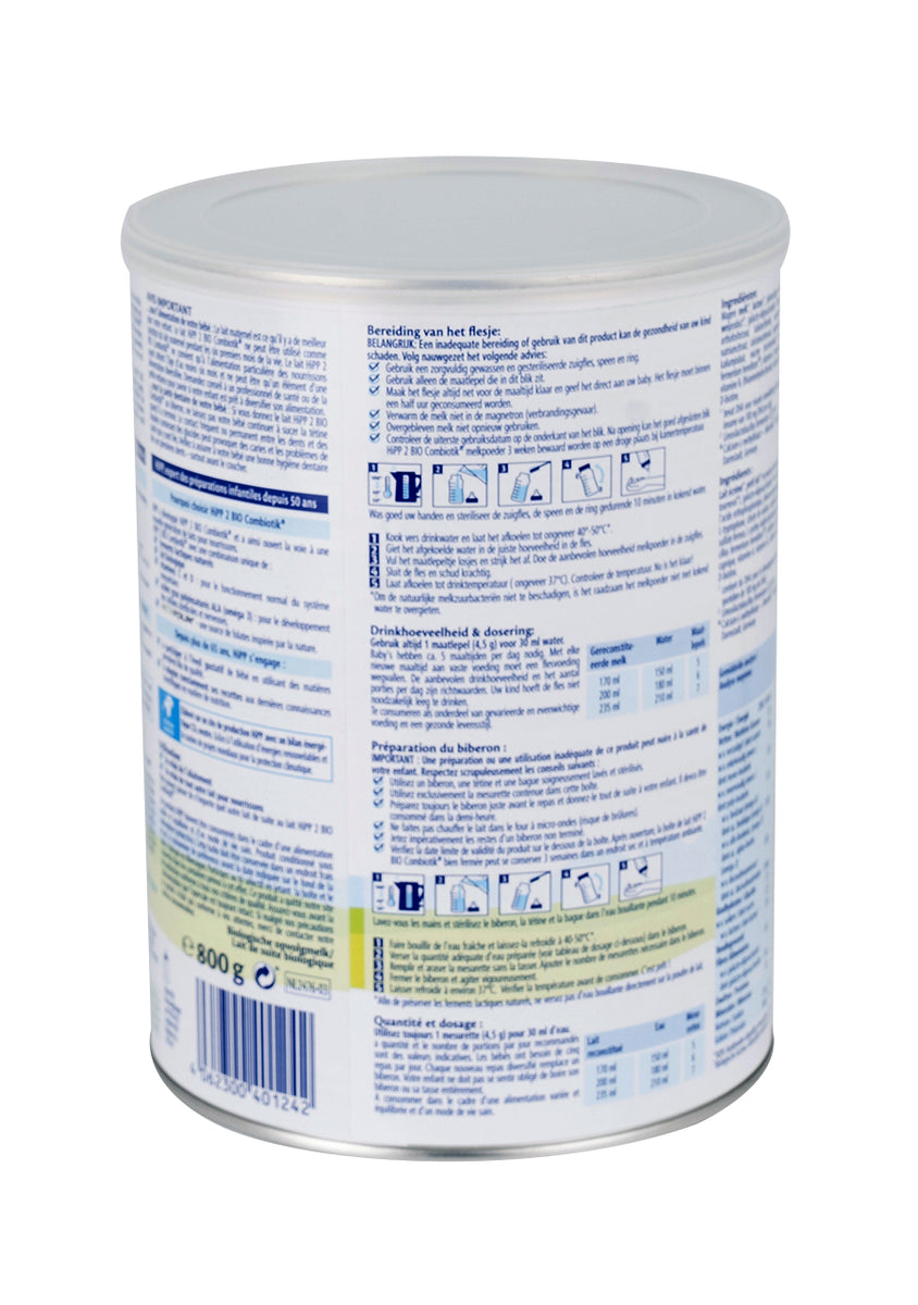 HiPP Dutch Stage 2 Bio Combiotic Cow Milk Formula (800 gr.)