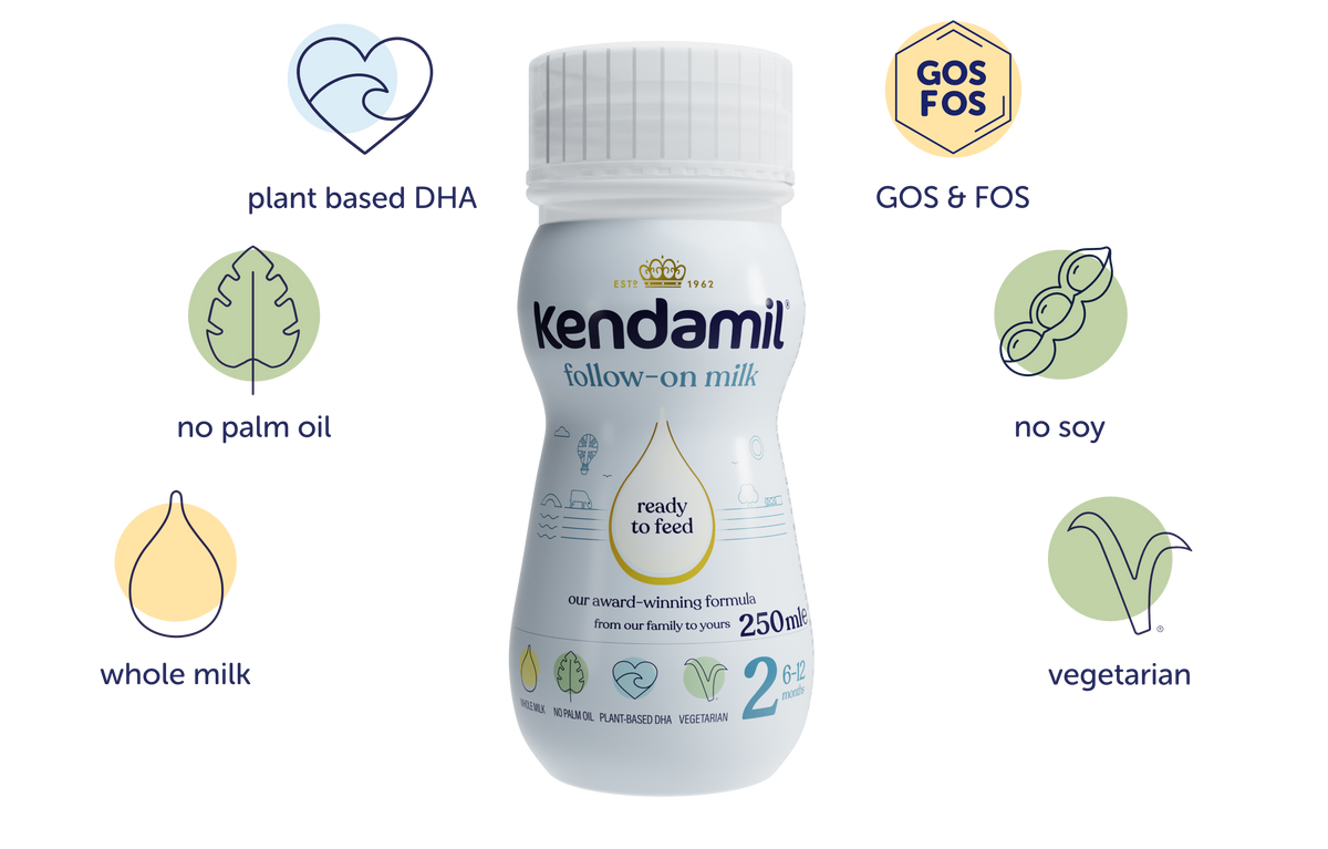 Kendamil Stage Cow Milk Infant Formula Ready to Feed (250 ml)