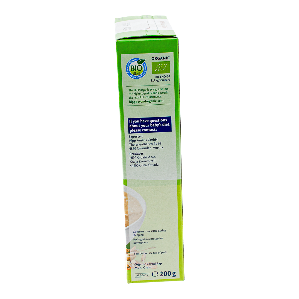 eko plant gmbh Hipp Organic Porridge Cereal 100% Multi Grain (200 g)