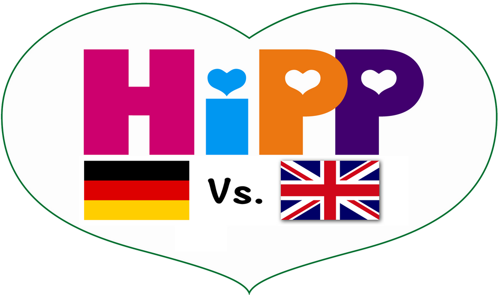 HiPP's ألمانيا vs. HiPP المملكة المتحدة
