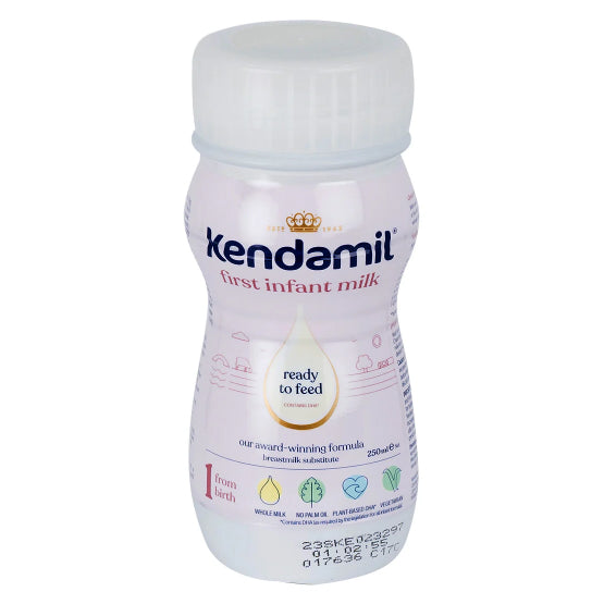 Kendamil Stage 1 Cow Milk Infant Formula - Ready To Feed (250 ml)
