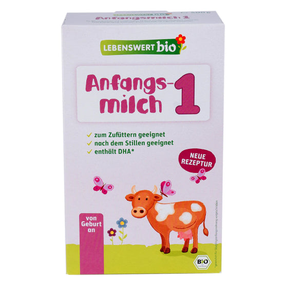 Lebenswert Stage 1 Cow Milk Infant Formula (500 g)