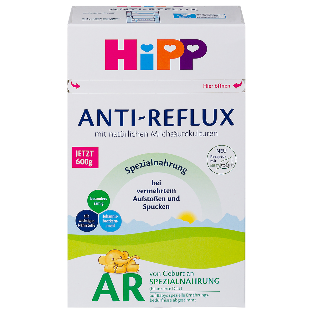 HiPP تركيبة حليب البقر المضادة للارتجاع (600 غرام)