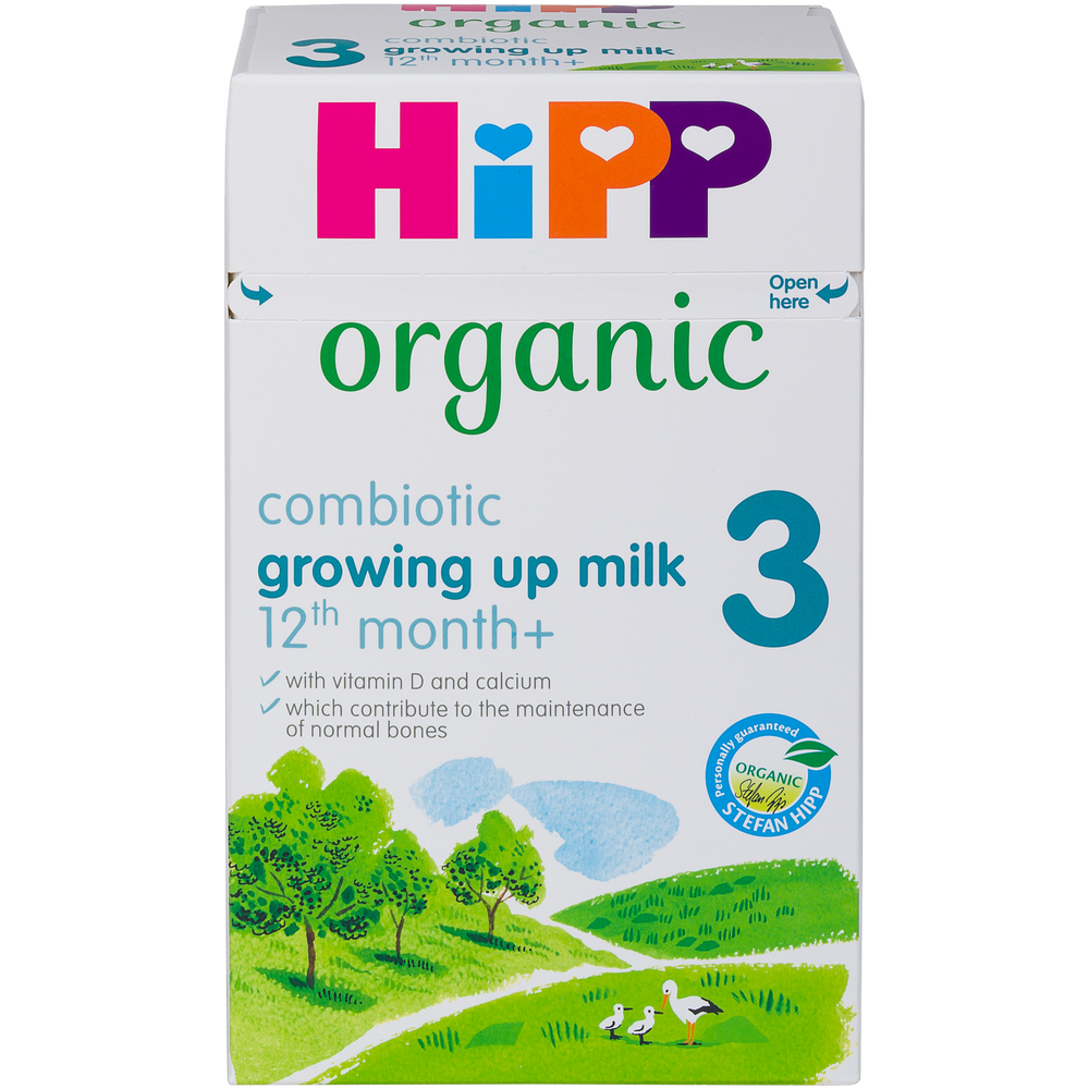 HiPP UK المرحلة 3 تركيبة حليب البقر الحيوي (600 غرام)