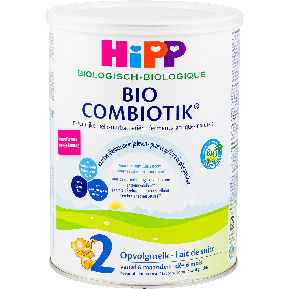HiPP الهولندية المرحلة 2 تركيبة حليب البقر الحيوي (800 غرام)