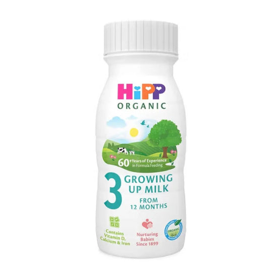 Hipp UK Stage 3 Cow Milk Infant Formula - Ready To Feed (200 ml)