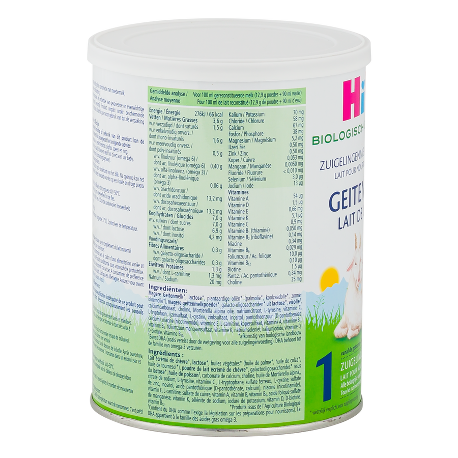 Hipp goats 2025 milk formula