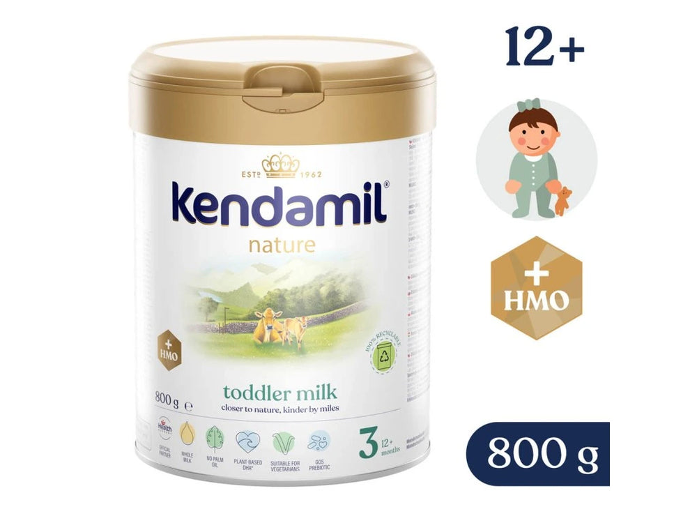 Kendamil Stage 3 Nature Baby Formula - Whole Milk, Coconut Oil, 800g