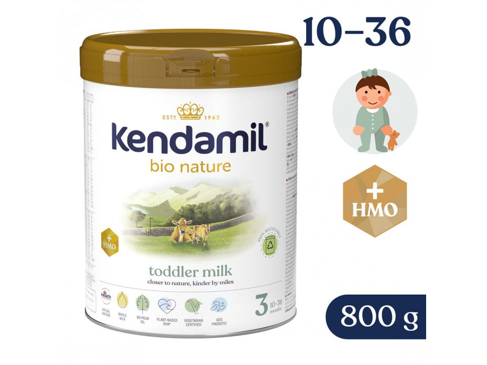Kendamil Stage 3 Organic Baby Formula - Whole Milk, Coconut Oil, 800g