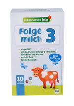 Lebenswert Bioland Stage 3 Cow Milk Formula (475 gr.)