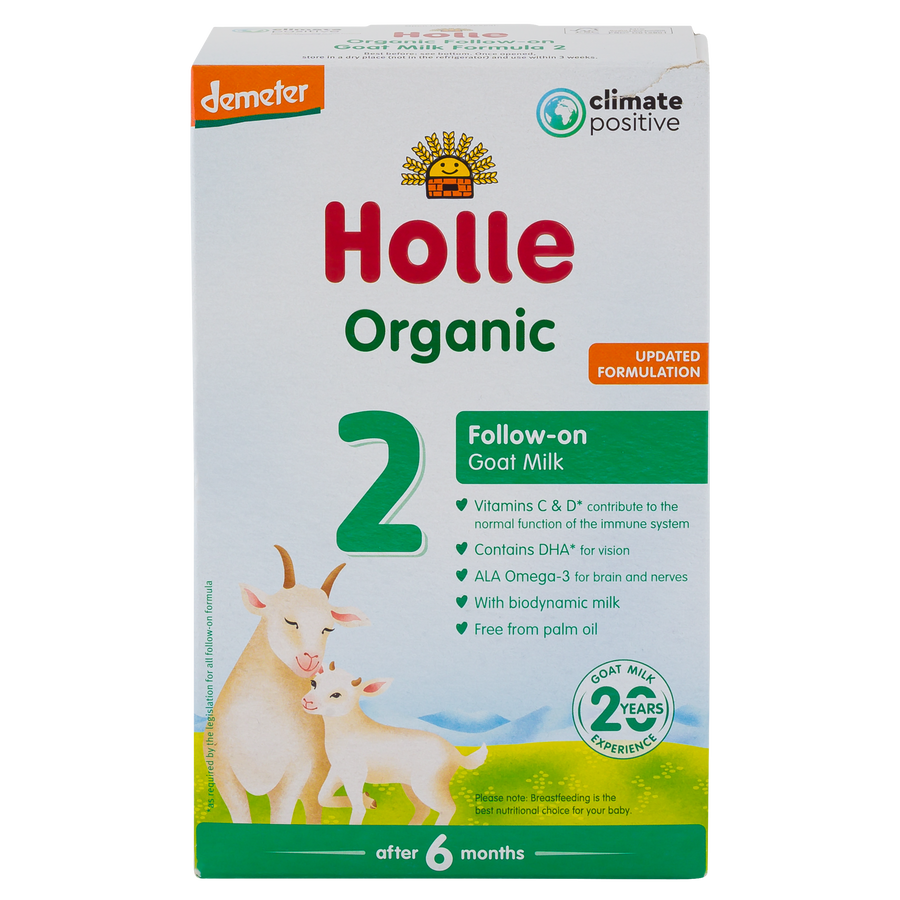 Holle ™ Goat Milk Stage 2  Save Up to 30% on Infant Formula – My Organic  Formula