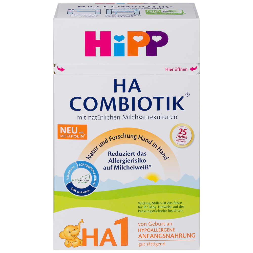 HiPP German Stage 1 Hypoallergenic Milk Formula (600 gr.)