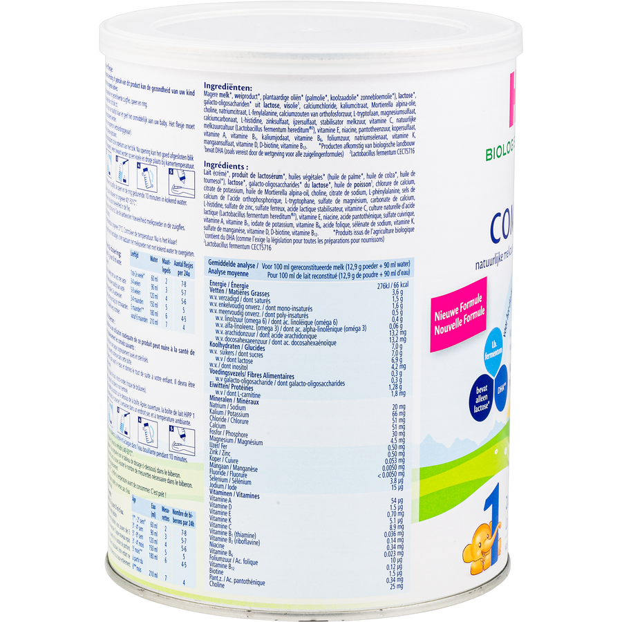 Hipp organic online formula ingredients