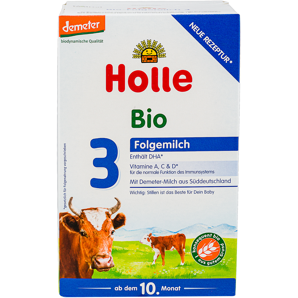 Holle Stage 3 lait de vache (600 gr.)